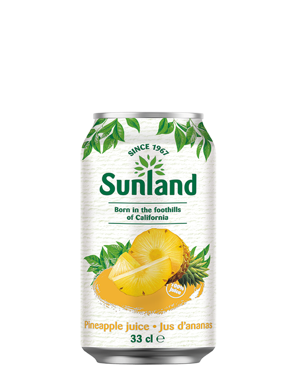 Pineapple juice 33cl can